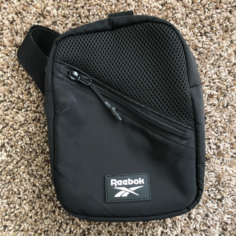 Reebok Black Compact Sling Belt Bag